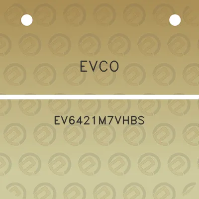 evco-ev6421m7vhbs