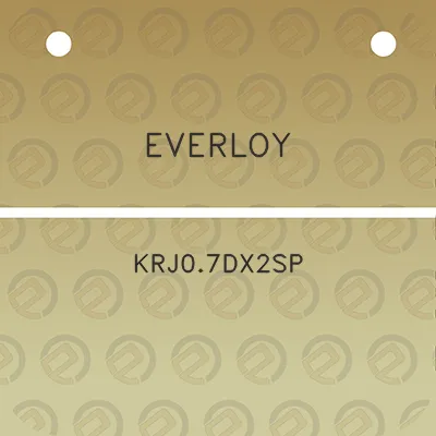 everloy-krj07dx2sp