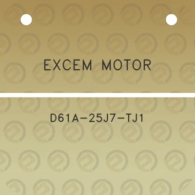 excem-motor-d61a-25j7-tj1