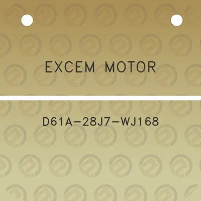 excem-motor-d61a-28j7-wj168