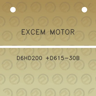 excem-motor-d6hd200-d615-30b