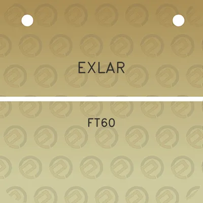 exlar-ft60