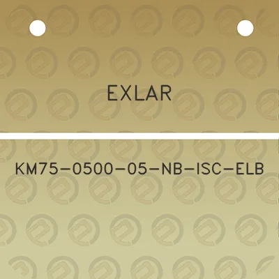 exlar-km75-0500-05-nb-isc-elb