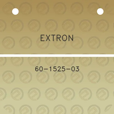 extron-60-1525-03