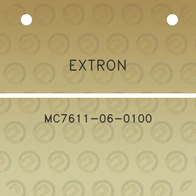 extron-mc7611-06-0100