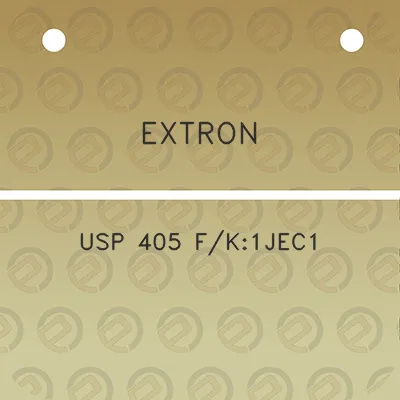 extron-usp-405-fk1jec1