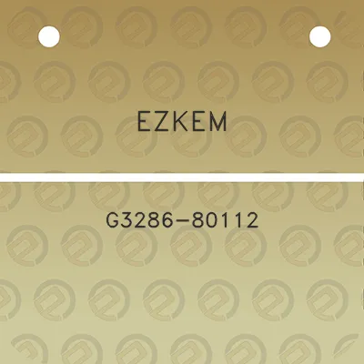 ezkem-g3286-80112