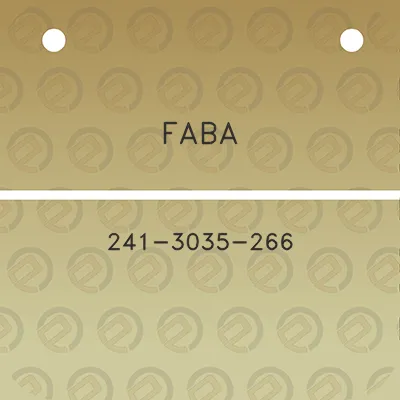 faba-241-3035-266