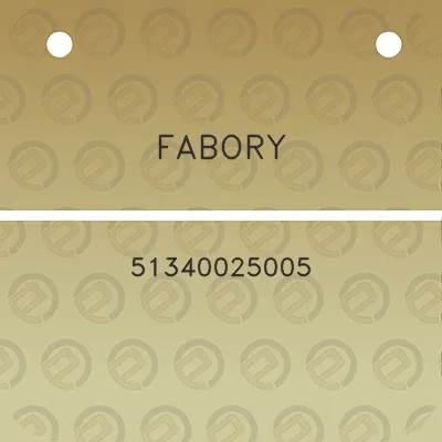 fabory-51340025005