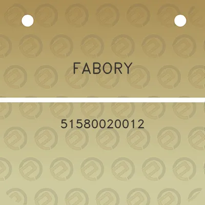 fabory-51580020012