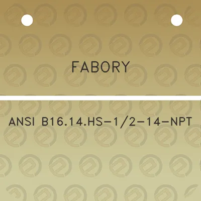 fabory-ansi-b1614hs-12-14-npt