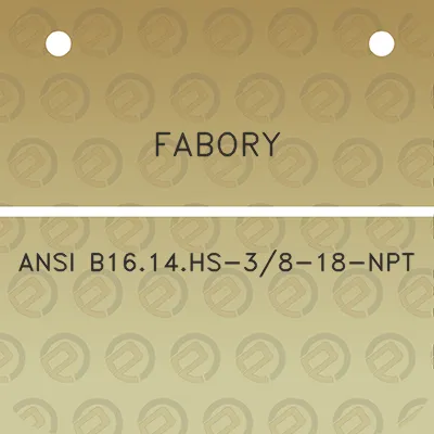 fabory-ansi-b1614hs-38-18-npt