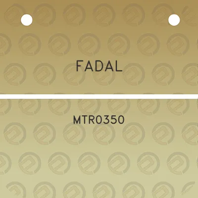 fadal-mtr0350