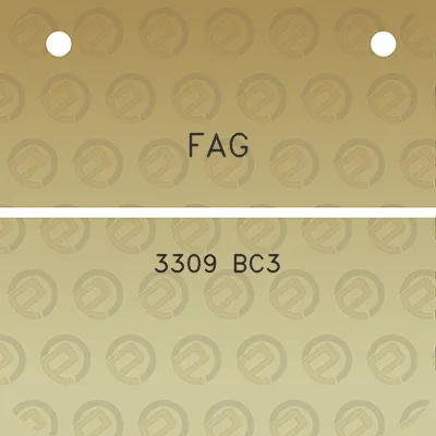 fag-3309-bc3