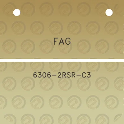 fag-6306-2rsr-c3