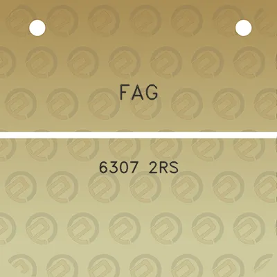 fag-6307-2rs