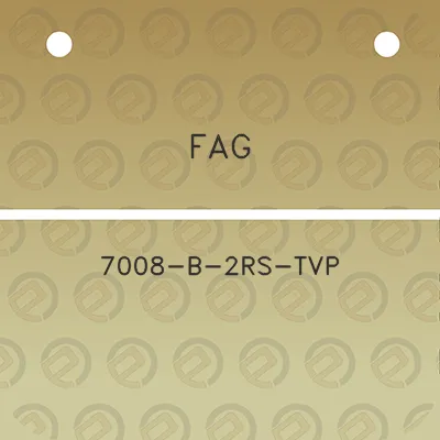 fag-7008-b-2rs-tvp