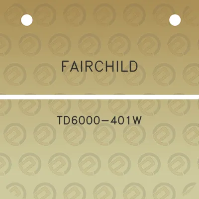 fairchild-td6000-401w