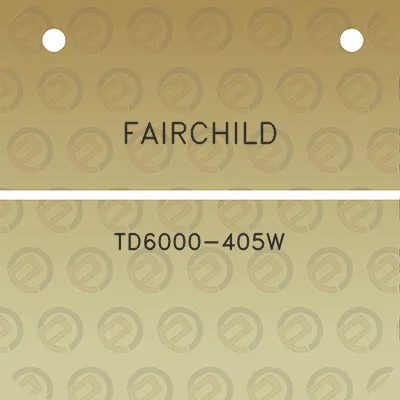 fairchild-td6000-405w