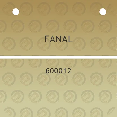 fanal-600012