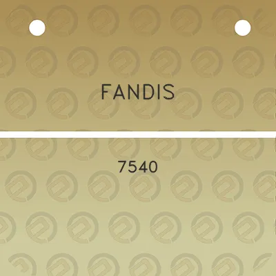 fandis-7540