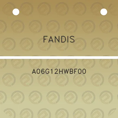 fandis-a06g12hwbf00