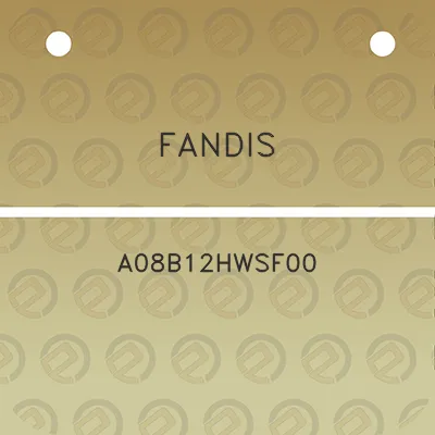 fandis-a08b12hwsf00