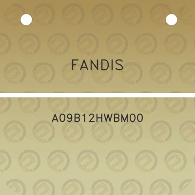 fandis-a09b12hwbm00