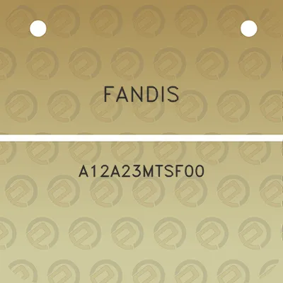 fandis-a12a23mtsf00