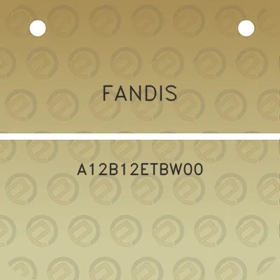 fandis-a12b12etbw00