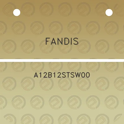 fandis-a12b12stsw00