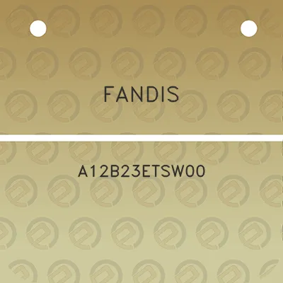 fandis-a12b23etsw00