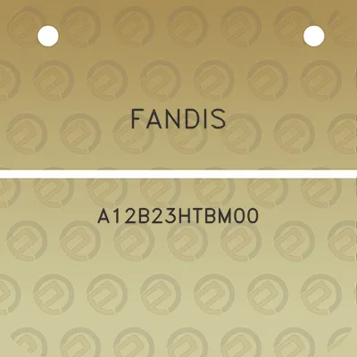 fandis-a12b23htbm00