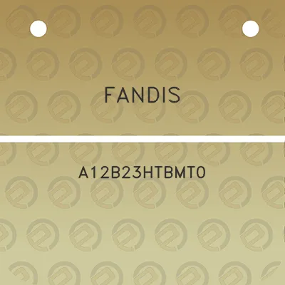 fandis-a12b23htbmt0