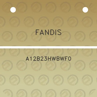 fandis-a12b23hwbwf0