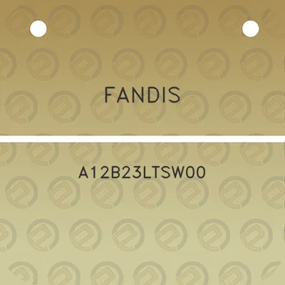 fandis-a12b23ltsw00