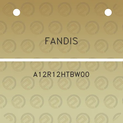 fandis-a12r12htbw00