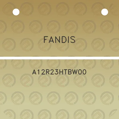 fandis-a12r23htbw00