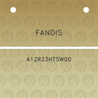 fandis-a12r23htsw00