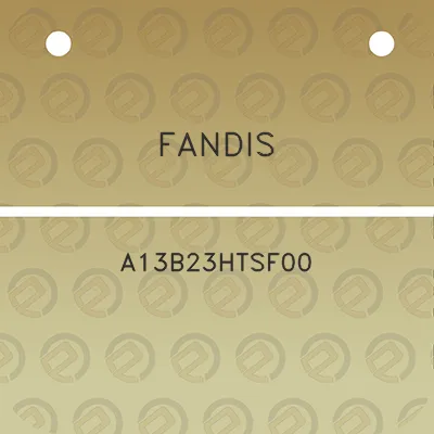 fandis-a13b23htsf00