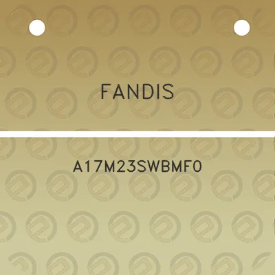 fandis-a17m23swbmf0