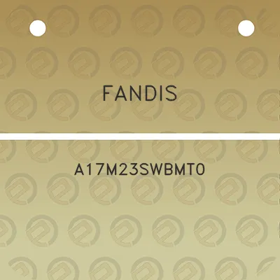 fandis-a17m23swbmt0