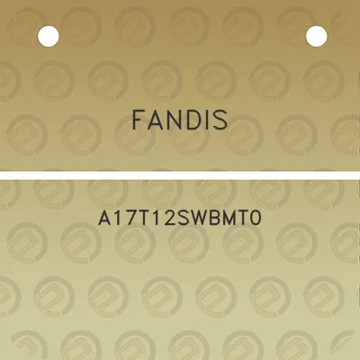 fandis-a17t12swbmt0