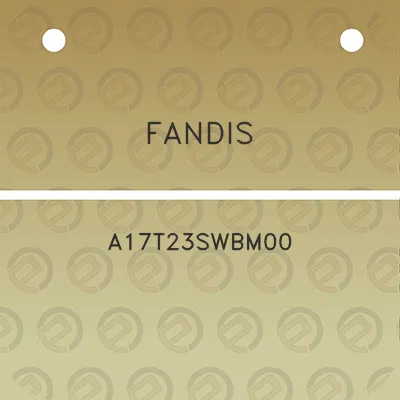 fandis-a17t23swbm00