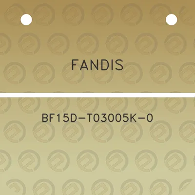 fandis-bf15d-t03005k-0