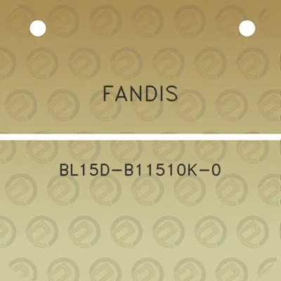 fandis-bl15d-b11510k-0