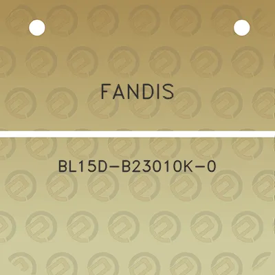 fandis-bl15d-b23010k-0