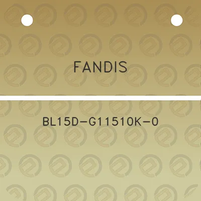 fandis-bl15d-g11510k-0