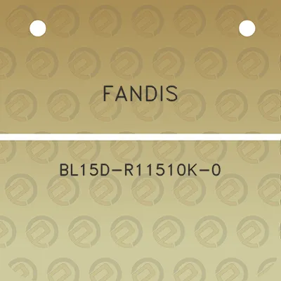 fandis-bl15d-r11510k-0