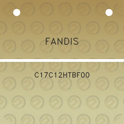 fandis-c17c12htbf00